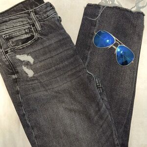 Lucky Brand Drew High Rise Ankle Mom Jean